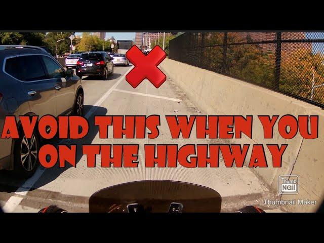 Obstacles you need to avoid riding a Ryker on NYC highways #canamryker #shadowblackryker