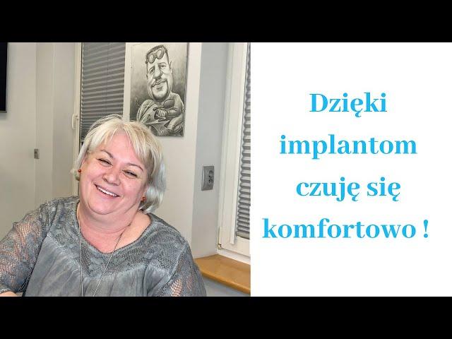 Leczenie Implantami zębów odmieniły moje życie ! Stomatologia na Podzamczu - Szczecin