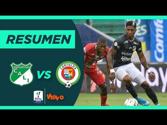 Cali vs Cortuluá (Goles y Highlights) Liga BetPlay Dimayor 2022-I | Fecha 13