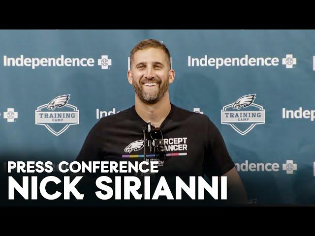 Eagles Press Conference: Nick Sirianni | August 1, 2024