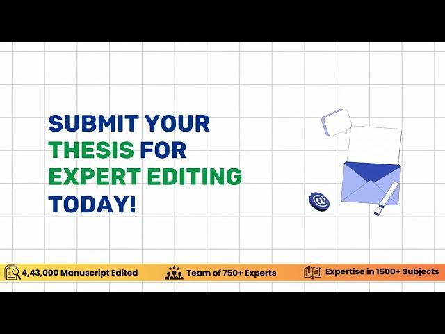 Thesis Editing Services || Perfect Your Thesis with Expert Editors || ManuscriptEdit