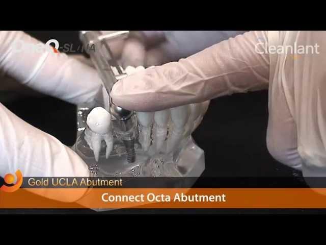 Gold UCLA Abutment - DENTIS Implant