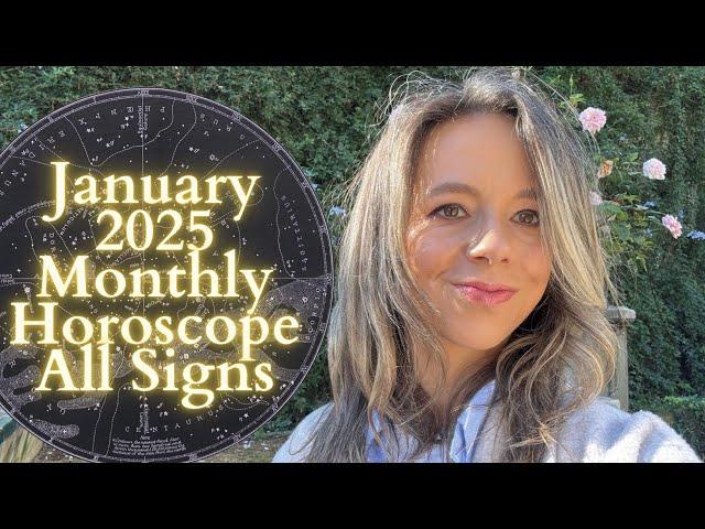 JANUARY 2025 MONTHLY HOROSCOPE ALL SIGNS: Start, Stop, Continue