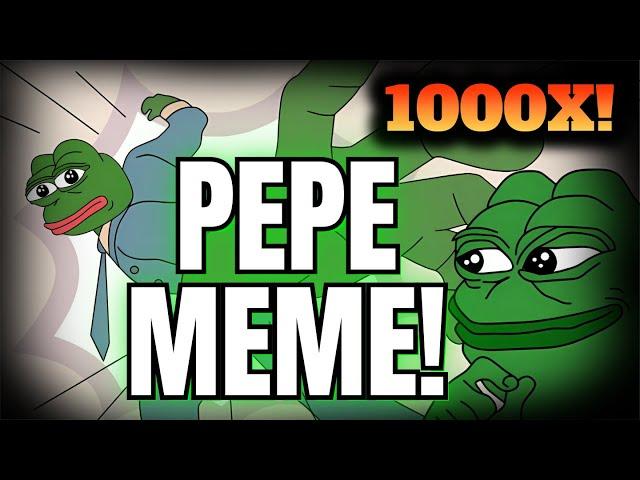 PEPE MEME PRESALE IS LIVE! 1000X