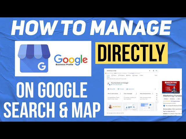 How to Edit your Business Profile on Google Search and Map | Google Business Profile Tutorial