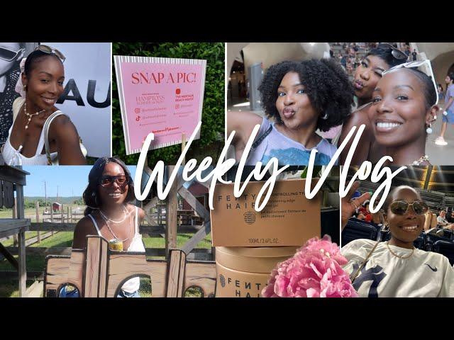 I Can't Decide, Fenty Hair Tea, Fun in the Hamptons, Yankees Game, Trader Joe’s Haul /The Stush Life