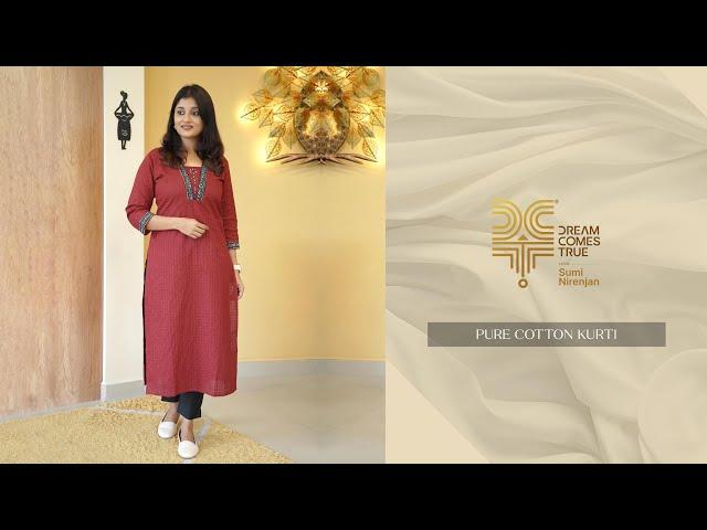 PURE COTTON KURTI | DCT CLOTHING STORE