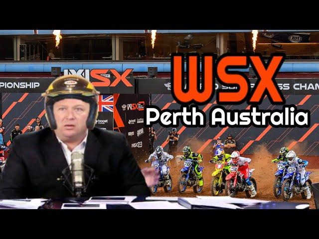 WSX Perth Australia Full 450 Races 1 2 3 and Superfinal with Moto Jones