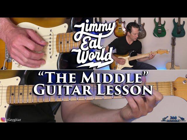 Jimmy Eat World - The Middle Guitar Lesson