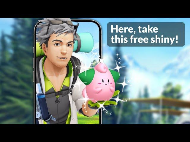 Pokémon GO is Giving Away Free Shinies Again