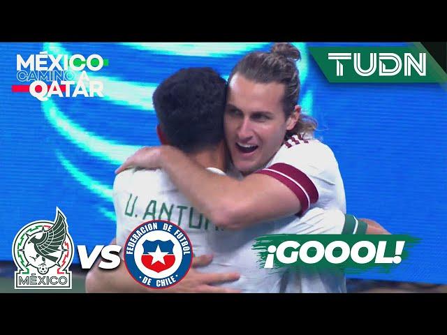 ¡Gol de México! Gol de Santiago Giménez | México 1-0 Chile | Amistoso Internacional | TUDN