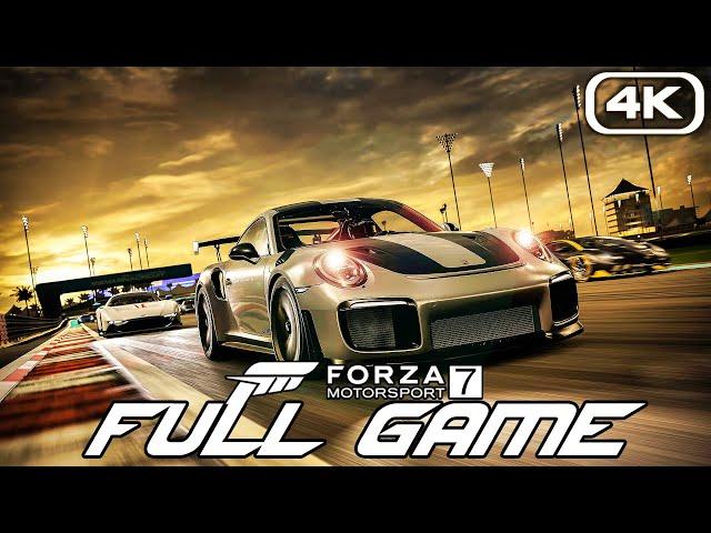 FORZA MOTORSPORT 7 Gameplay Walkthrough FULL GAME (4K 60FPS) No Commentary