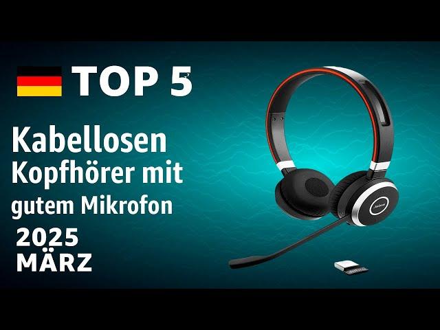 TOP-5: Die besten kabellosen Kopfhörer mit gutem Mikrofon – Test März 2025!