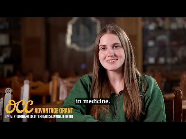 OCC Advantage Grant Testimonials | Pitt Student Affairs