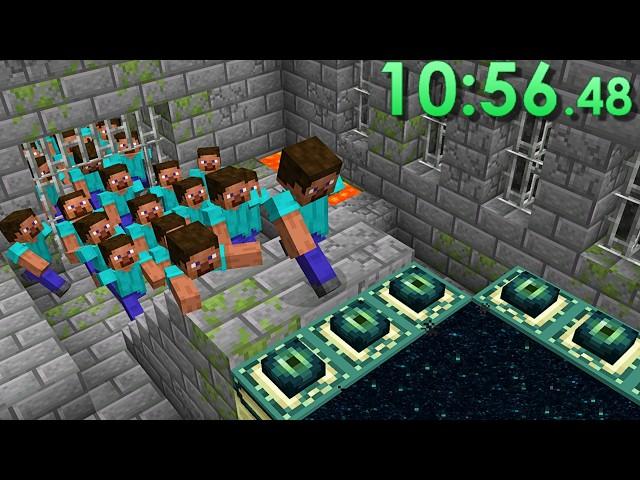 AI Learns to Speedrun Minecraft