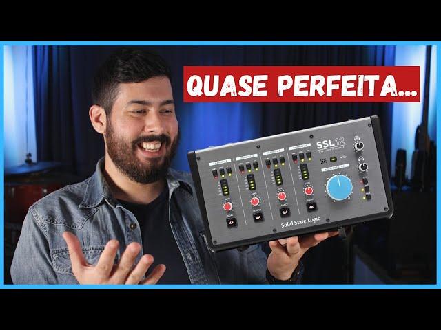 SSL fez a MELHOR INTERFACE para home studios?! | SSL12 Review