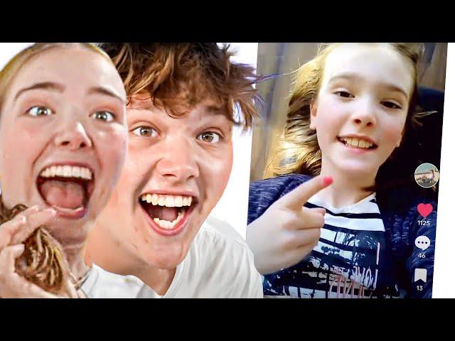 Auf ALTE VIDEOS meiner SCHWESTER reagieren!