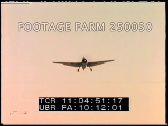 WWII Pacific Fighter Planes Landing & In Air - 250030-07 | Footage Farm Ltd