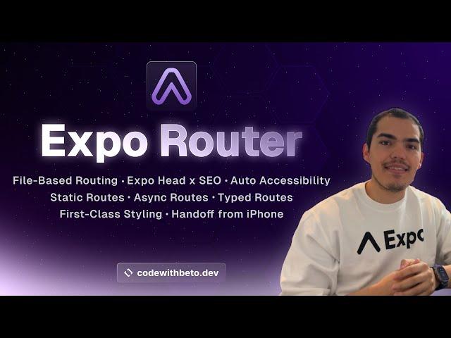 Expo Router | Beginner's Crash Course