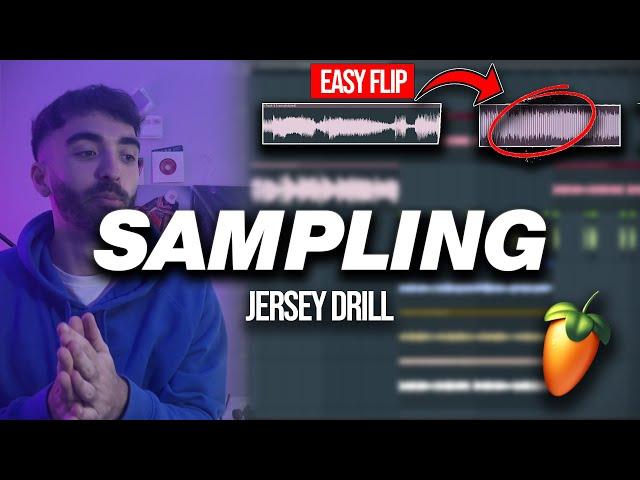 HOW TO FLIP SAMPLES INTO JERSEY DRILL??!! (fl studio sampling tutorial)