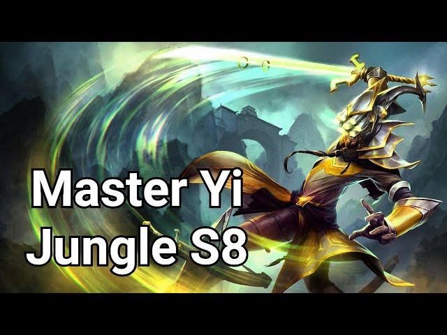 League of Legends - Master Yi Jungle S8 | Full Gameplay No Commentary