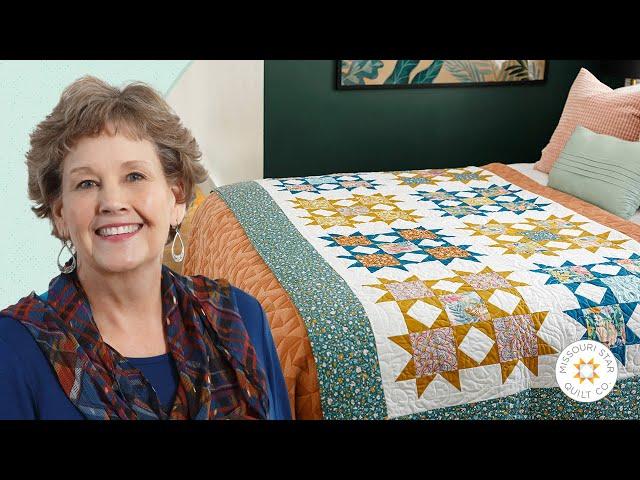 Learn How to Make a "Corner Star" Quilt In This Free Quilting Tutorial Video