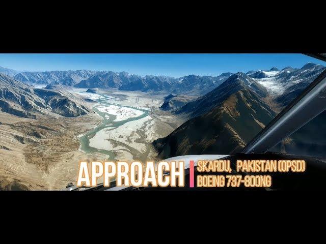 Extreme Approach and Landing at Skardu Airport [Prepar3D | HD]