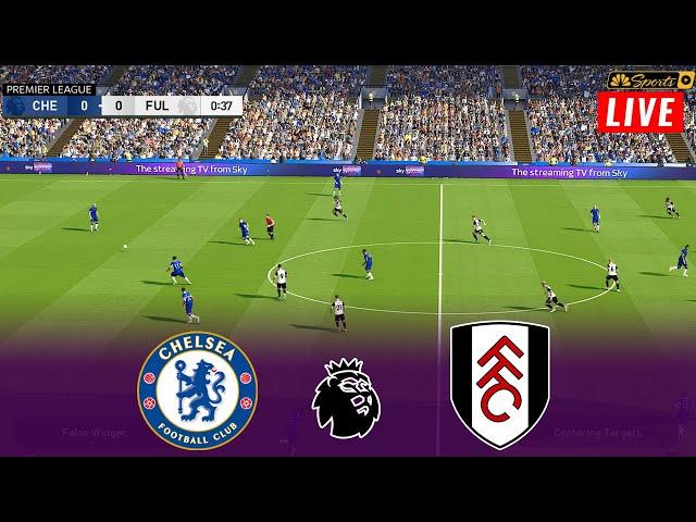 CHELSEA vs FULHAM LIVE TODAY | PREMIER LEAGUE SUMMER SERIES  PRE SEASON 23/24  eFootball Game