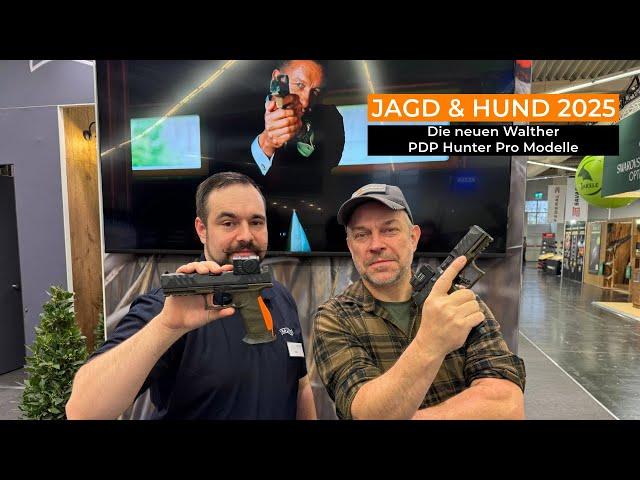 Jagd & Hund 2025: Walther präsentiert die neuen PDP Hunter Pro Compact 4" und Full Size 4,5" Modelle