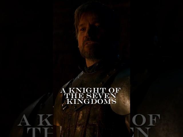 "Arise Brienne of Tarth, a KNIGHT of the SEVEN KINGDOMS" ️ #gameofthrones #jaimelannister #got