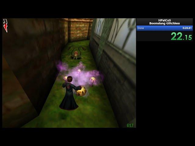 Harry Potter 2 (PC) | Boomslang Glitchless Speedrun in 0:28.670