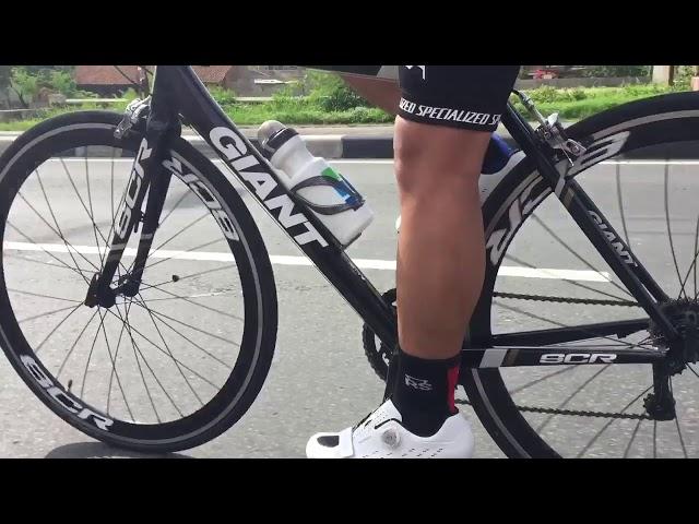 Sepeda Road Bike Giant SCR Speedometer | Solo Indonesia Cycling Channel