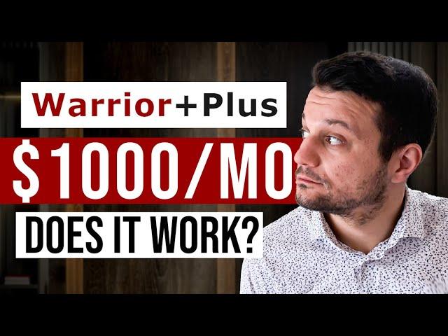 WarriorPlus Affiliate Marketing Tutorial For Beginners 2025 (Step By Step)