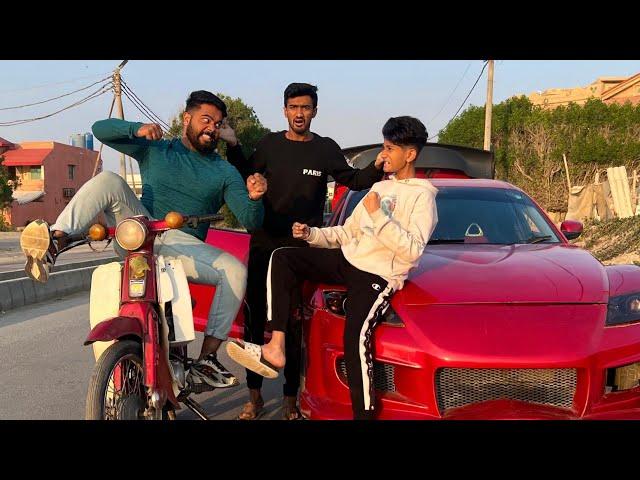 My Sports Car️ vs Syed Fahad Dream Bike Race!️