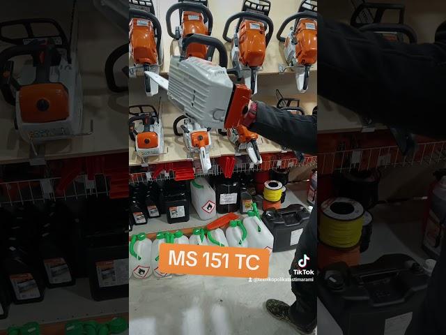 STIHL MS151TC #stihl #stihlchainsaw #stihlms151#ms151tc#arborist #arboristlife #tree