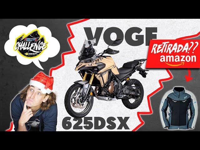 NUEVA Voge 625DSX, retirada de ropa de moto de Amazon y más Información del Hellas Challenge!!