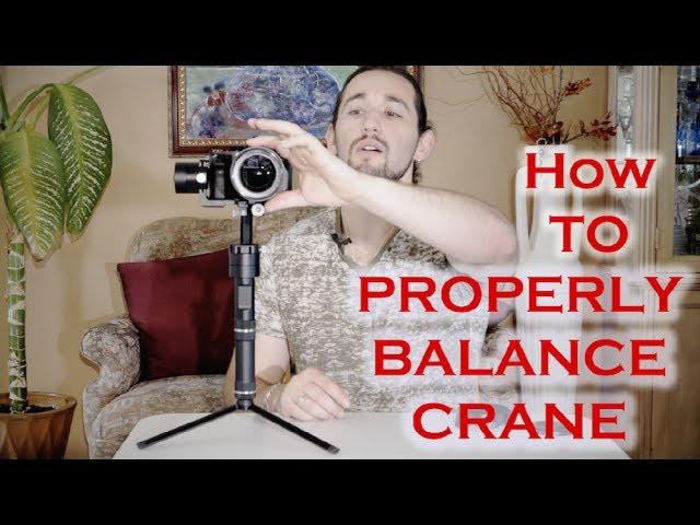 How to BALANCE A Gimbal - Zhiyun Crane V2 | Momentum Productions