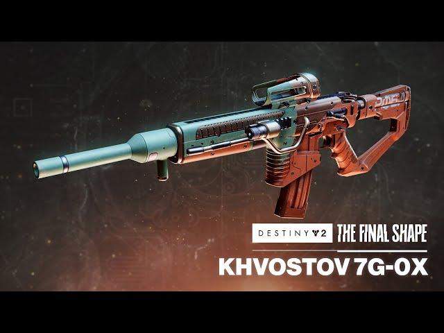 Khvostov Exotic Auto Rifle Preview | Destiny 2: The Final Shape