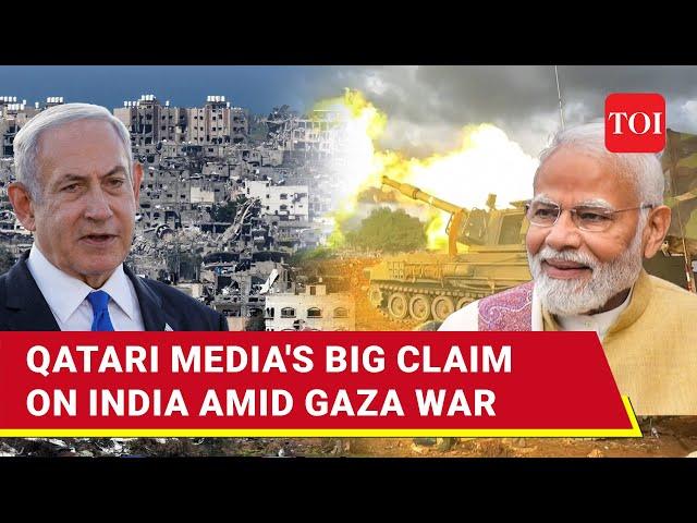 Arab Media's Big Charge On India Amid Israel's Gaza War; 'Rockets, Propellants Supplied...'