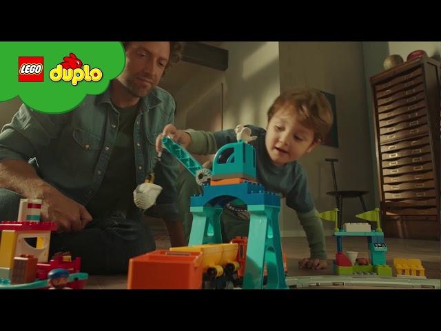 Entdecke jetzt den LEGO® DUPLO® 10875 Güterzug!