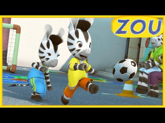 Zou en Français  Zou joue au football   Dessins animés