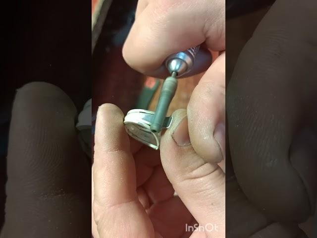 Классическое колечко в Кованном стиле с яшмой! #ювелир #классика#яшма