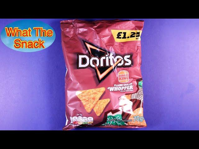 Doritos Burger King Flame Grilled Whopper (UK)