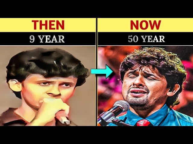 "SONU NIGAM" Singing Career (1982 To 2023) || सोनू निगम के संगीत सफर (9 साल से 50)