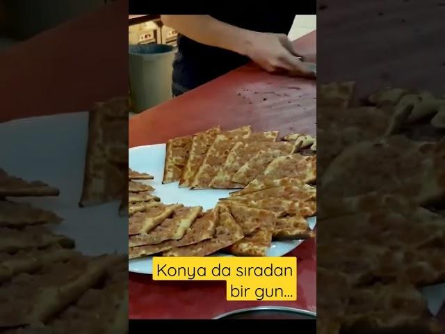 Konya da sıradan bir gün...