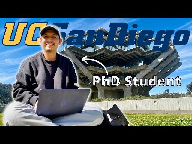 DAY IN MY LIFE AS A UC SAN DIEGO PHD STUDENT [UCSD VLOG] | Classes, Research, and UCSD Campus