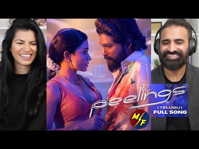 PEELINGS (Telugu Lyrical Video) Reaction! | Pushpa 2 The Rule | Allu Arjun | Rashmika Mandanna | DSP