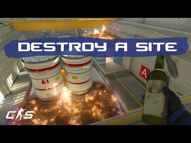 CS2 Nuke - DESTROY the A Site with these utility sets!