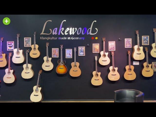 six+four besucht Lakewood Guitars in Gießen Germany