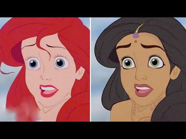 10 alternative Looks unserer Disneyprinzessinnen, hätten sie in einem anderen Land gelebt!